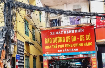 BÁN NHÀ MẶT PHỐ KHƯƠNG TRUNG, LÔ GÓC , MẶT TIỀN RỘNG 4,5M , KINH DOANH SẦM UẤT , DT 50M , 7 TỶ